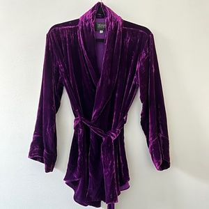 The Glad Hours Luxe 'Purple Rain' PJ Set